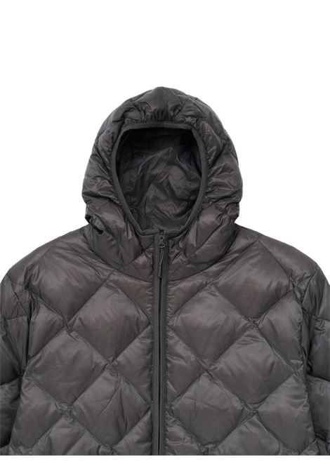base lt down hooded jacket man black HIKING PATROL | AW25003CHARCOAL BLACK